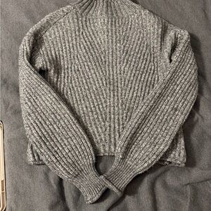 Gray Knitted Sweater